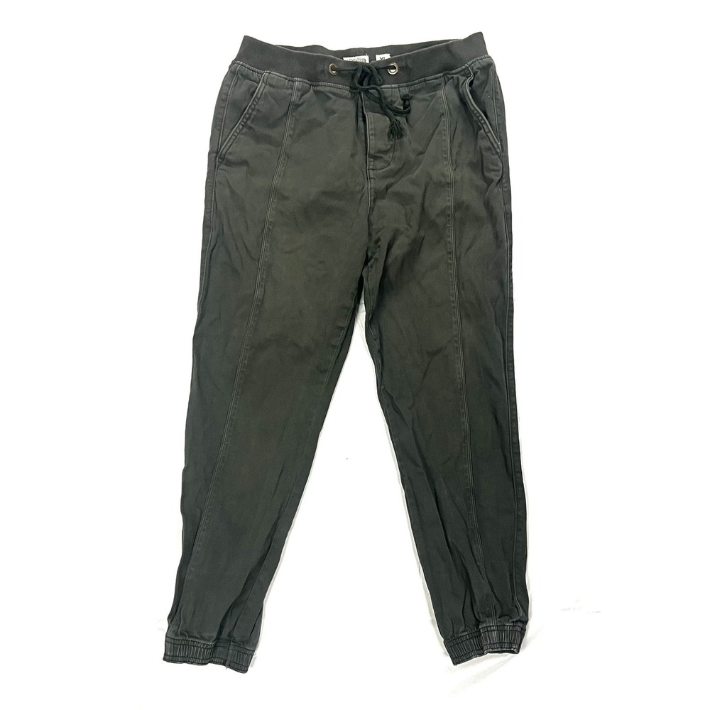 OTB Net Tough Brand Men's XL Green Cotton Stretch Jogger Pants Y2K Utility